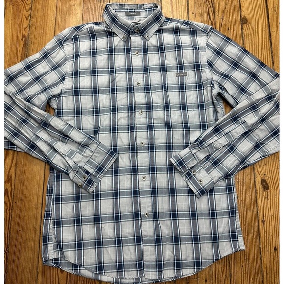 Eddie Bauer Other - Eddie Bauer First Ascent Button Up Shirt Men Small Plaid Long Sleeve Classic Fit